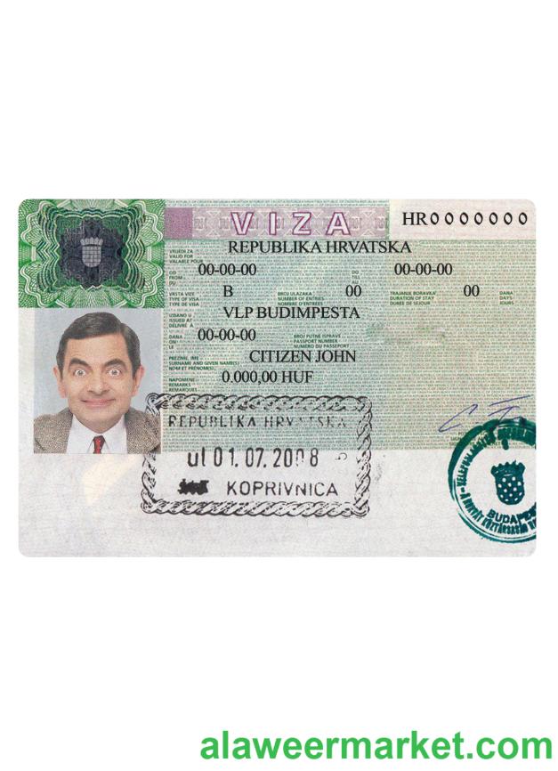 Croatia tourist visa